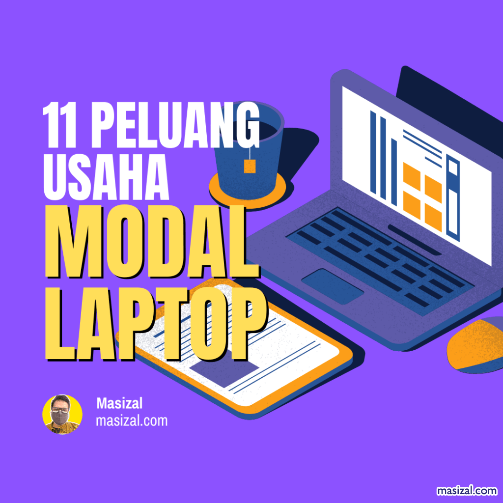 11 peluang usaha modal laptop