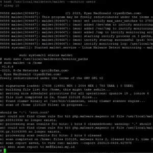 Cara Install ClamAV & Maldet Untuk VPS